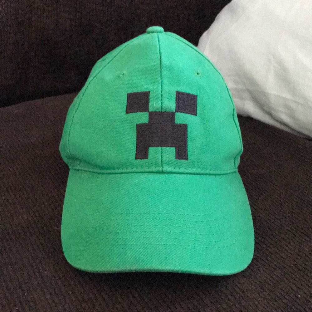 Minecraft Creeper Kids Hat